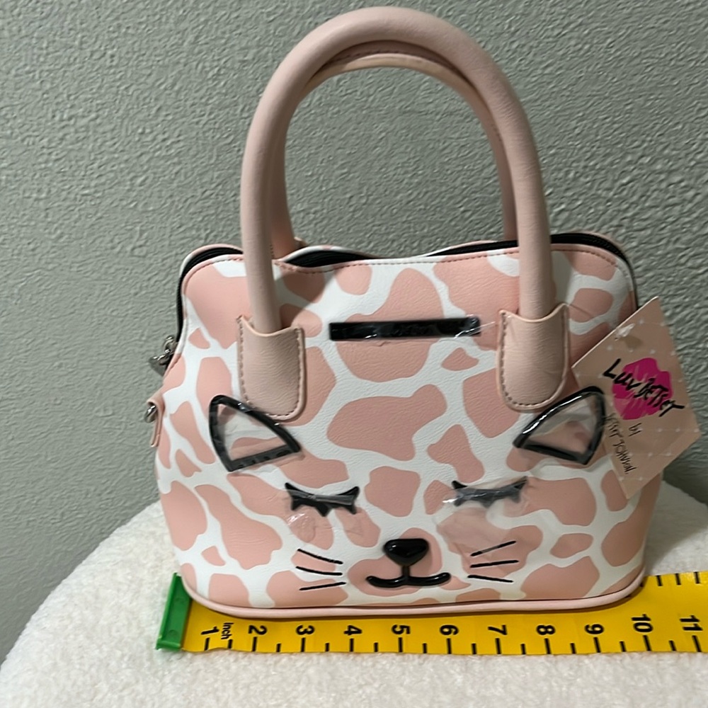 Betsy Johnson NWT cat purse